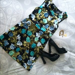 Forever 21 floral print shift dress!
